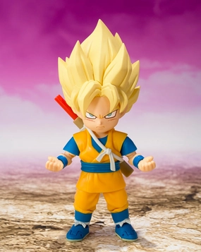 S.H.Figuarts Super Saiyan Son Goku (Mini) -DAIMA- Animation Cel Farm Animal