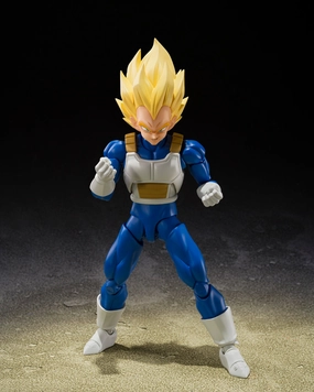 S.H.Figuarts Super Saiyan Vegeta (Dangerous Pride) Message Option Teaching Aid