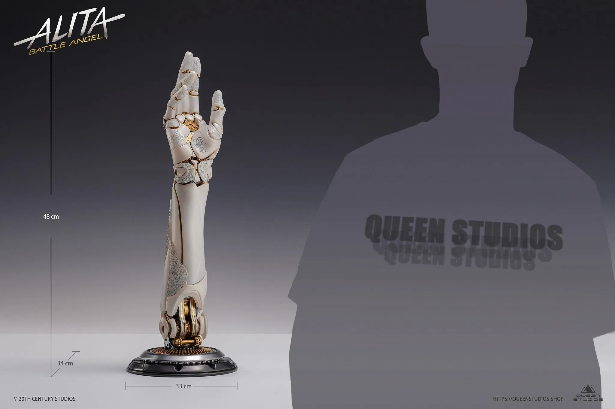 Energy System Forward Compatibility Alita Battle Angel - "Doll Body" 1/1 Scale Collectible Arm Statue