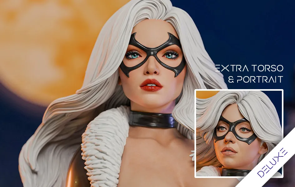 Human Rights Spin-off Title Black Cat (Deluxe) 1/4 Scale Statue by Cincronize Labs