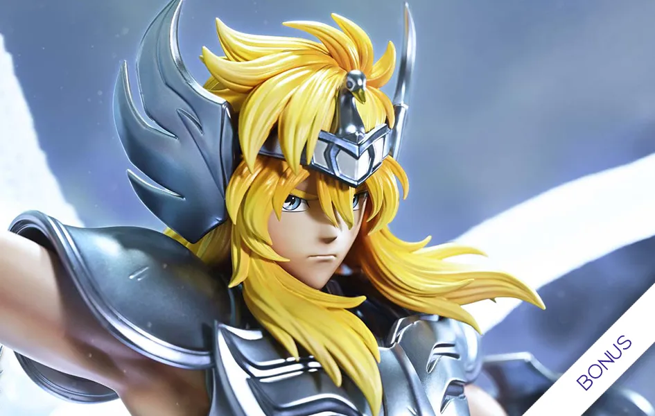 Saint Seiya - Cygnus Hyoga Final Bronze Cloth (Bonus) 1/4 Scale Statue Strategic Planning
