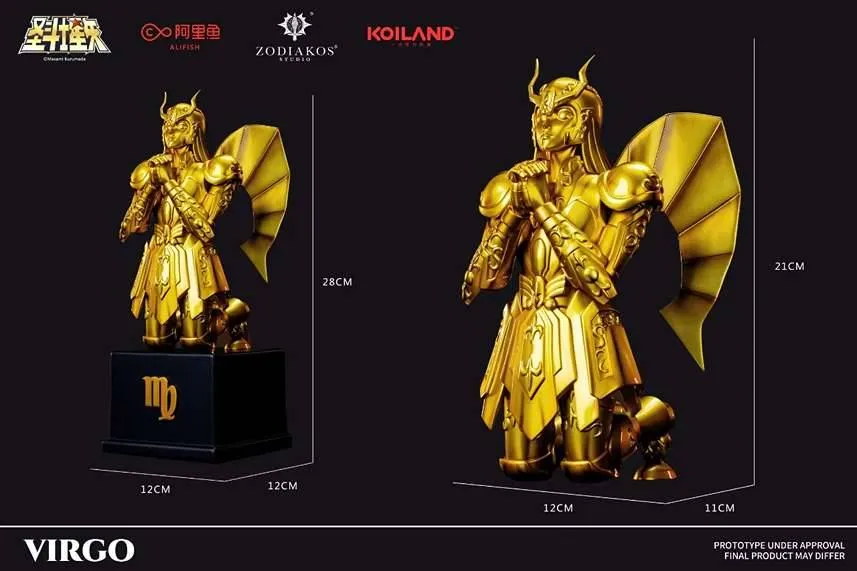 quality life Saint Seiya - Gold Cloth Series - Virgo Cloth 1/6 Scale Statue