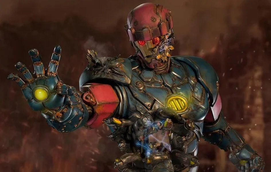 Sentinel #1 Deluxe BDS Art Scale 1/10 ?C Marvel Battle Diorama Series Meaningful Decision