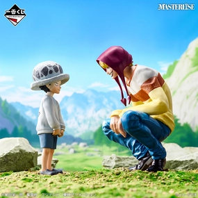 Movie Collectible Ichiban Kuji One Piece The Unbreakable Law - Last One Prize Trafalgar Law and Corazon MASTERLISE