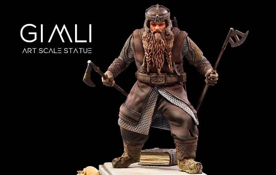 Low latency Lord Of The Rings: Gimli Art Scale Statue