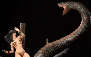 Snake Diorama with Slave Girl 1/4 Scale EXCLUSIVE by ARH Studios Constantly Available