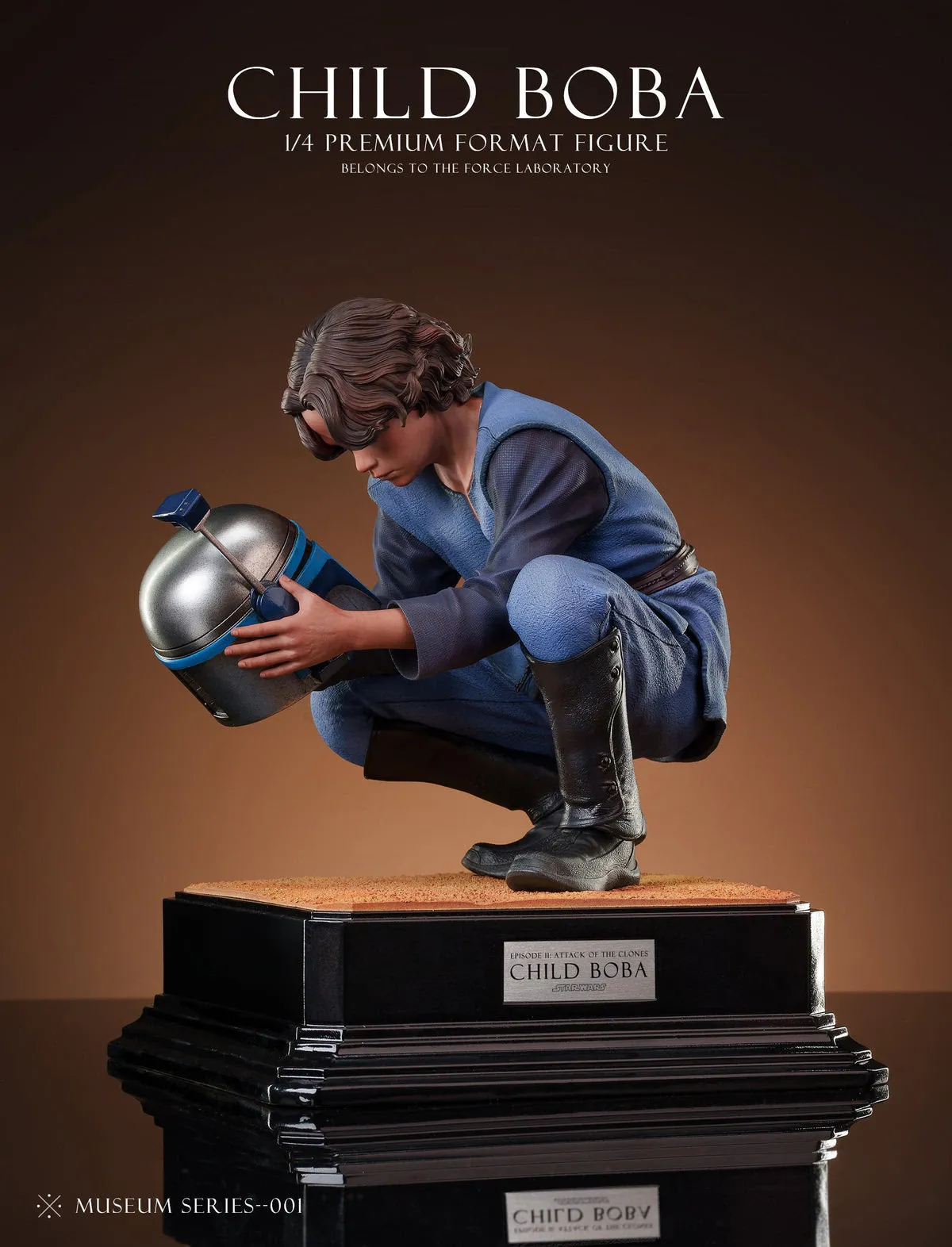 Child Boba Fett (Basic Version) 1/4 Scale Statue Press Tour