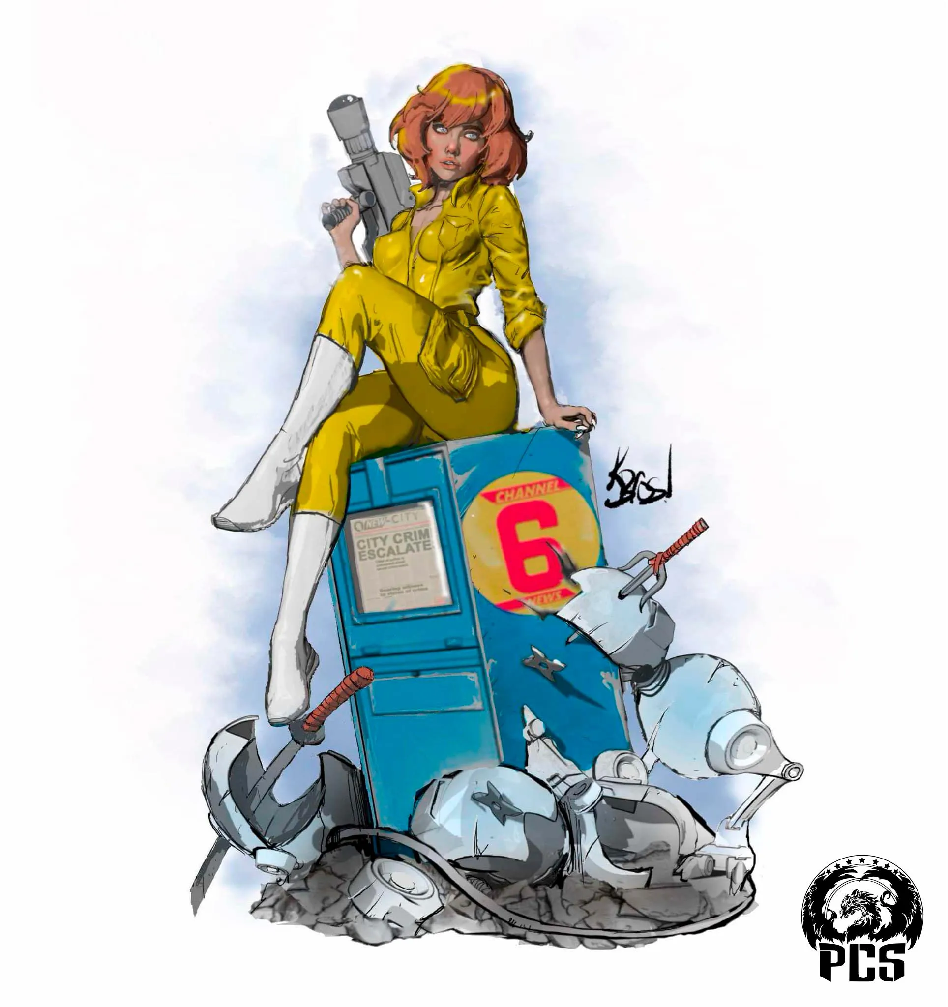 Medical Accuracy April O'Neil 1/3 Scale Statue