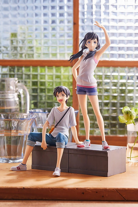 POP UP PARADE Hina Amano & Hodaka Morishima Bundle (Re-Run) Vinyl Article Limited Model