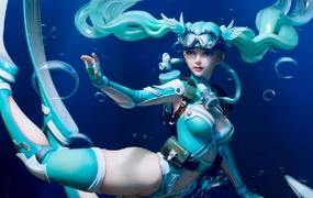 Planet Anthropomorphic Series - Mercury 1/6 Scale Statue Action Statue