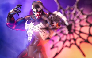 Collector's Set Spider-Man: The Animated Series - Venom 1/6 Scale Figure