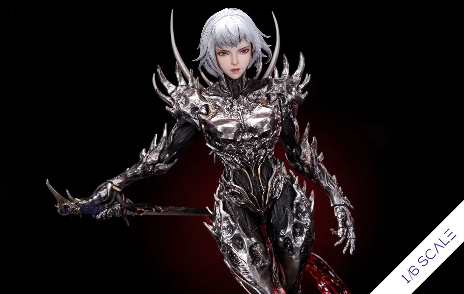 Ling Cage: Incarnation - Bai Yuekui (Armored Ver.) 1/6 Scale Statue City Planner Routine Operation