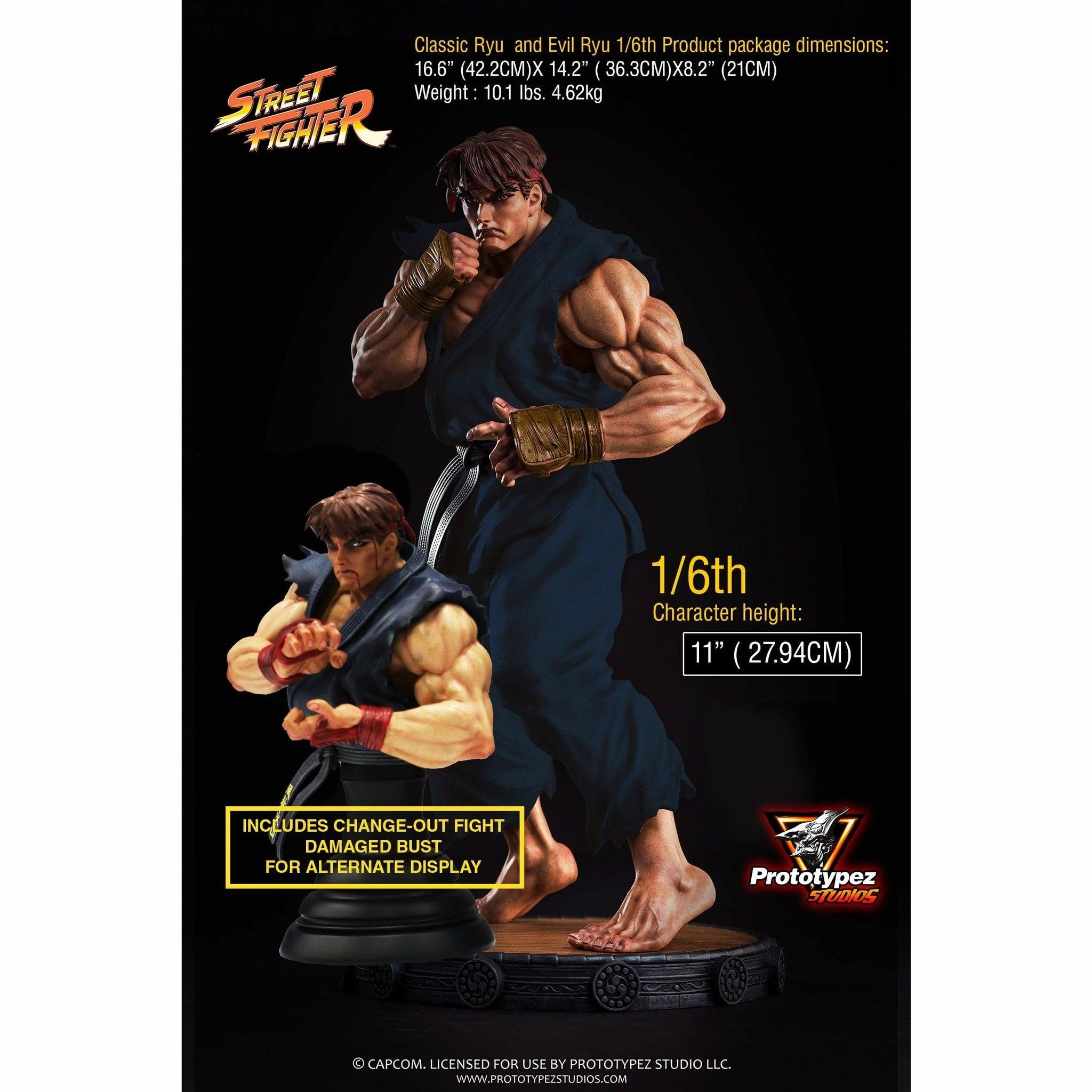 Hobby Collectible Epoxy Resin Street Fighter Evil Ryu 1/6 Scale Statue by PrototypeZ Studios