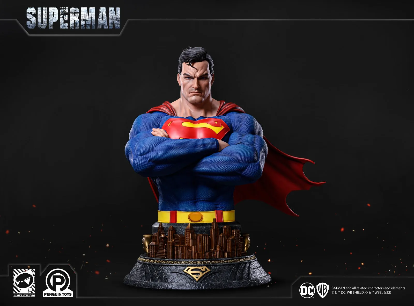Scarcely Uncommon Superman (Comic) Life-Size Bust