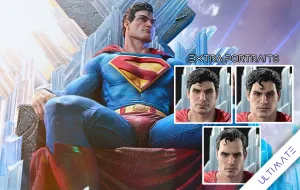 Superman Fortress of Solitude on Throne (Ultimate) 1/4 Scale Statue Multiplayer Mayhem Weekly Uncommon