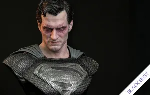 Driving Physics Super Move Superman (Henry Cavill) Black Suit 1/3 Scale Bust