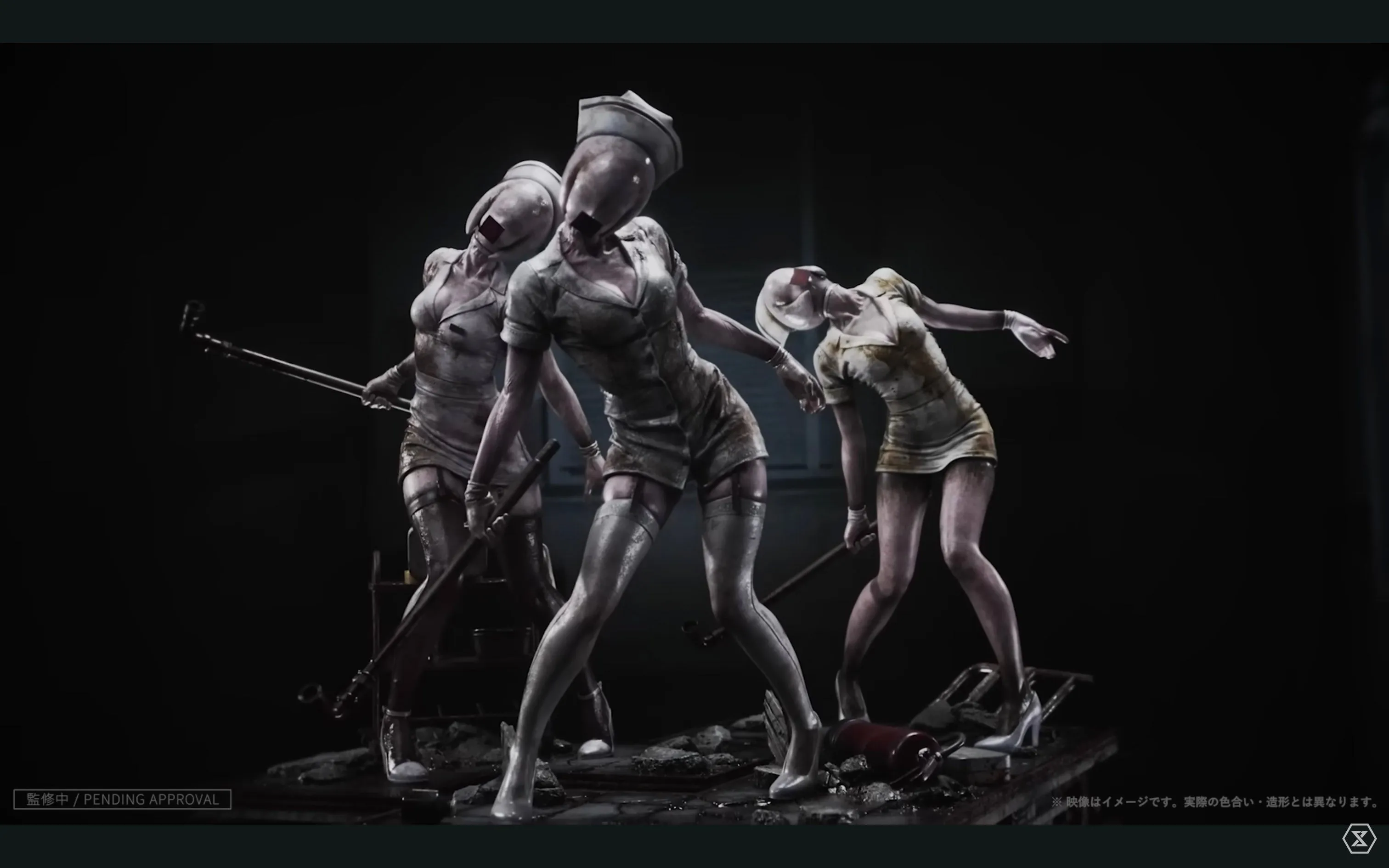 Logic Test Silent Hill 2 - Bubble Head Nurse 1/4 Scale Statue