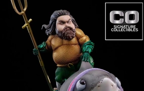 Chubby Aquaman Statue CO Signature Safe For Children Influencer Pick