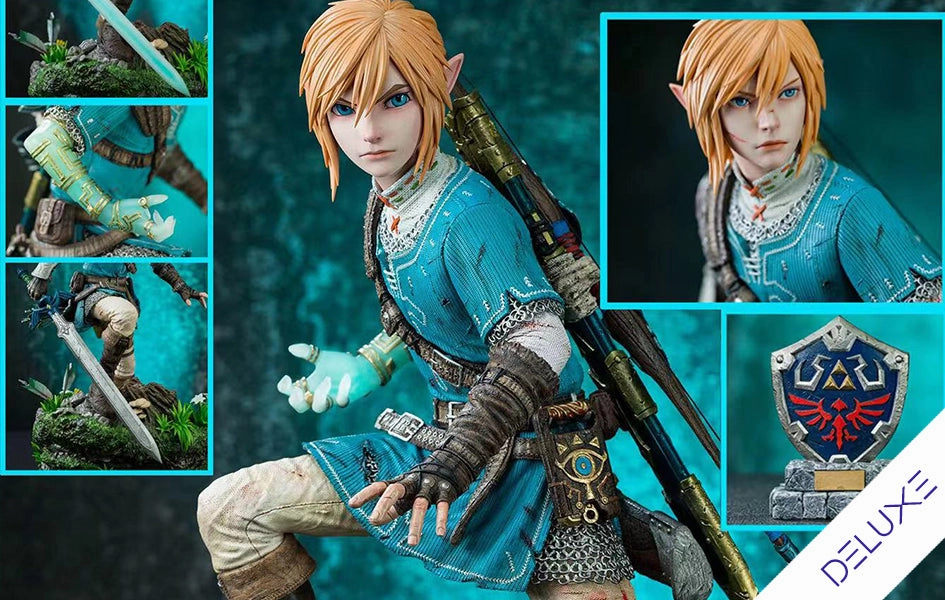 The Legend Of Zelda - LINK DELUXE 1/4 Scale Statue Vinyl Collection