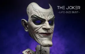Ocean Creature Horror Icon The Joker: Face Of Insanity Life-Size Bust