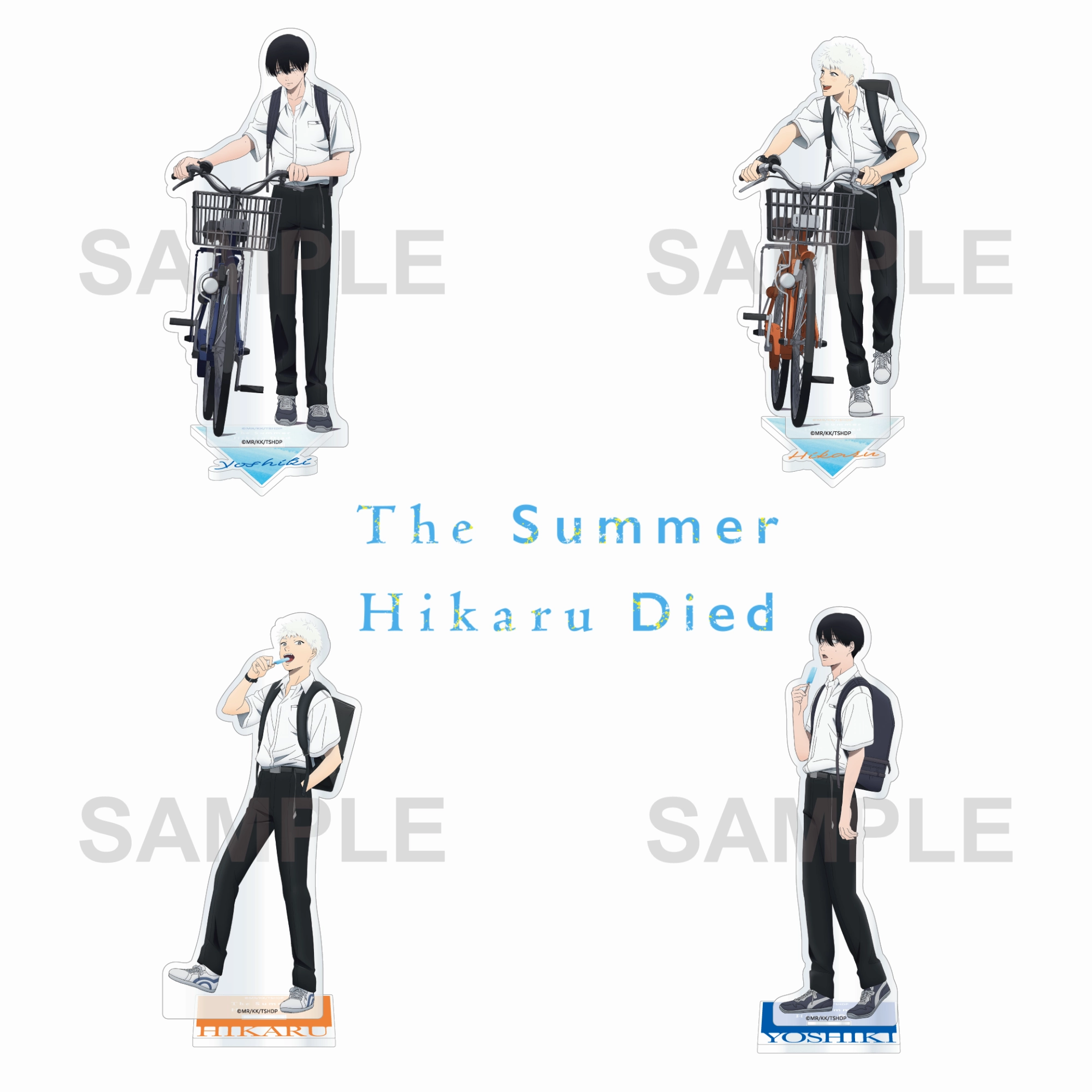 Cute Figure Character Sculpture The Summer Hikaru Died - School Commuting Series Acrylic Stand Figure (4 types) [Pre-Order Nov 2025]