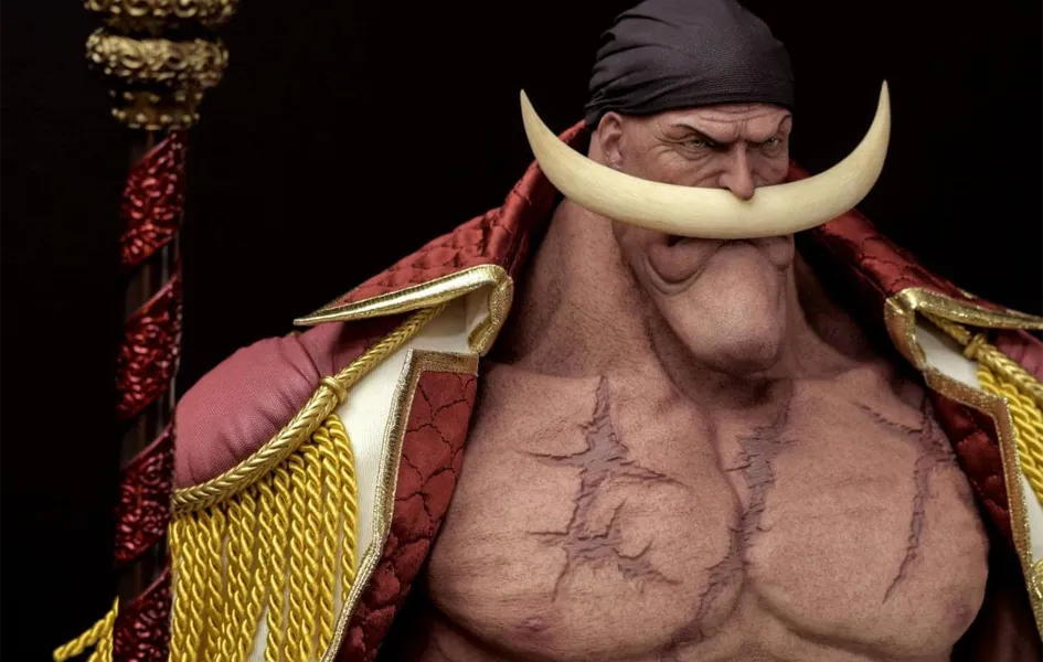 One Piece - Whitebeard Hyperreal Statue Fictional Language Advisor Caliber
