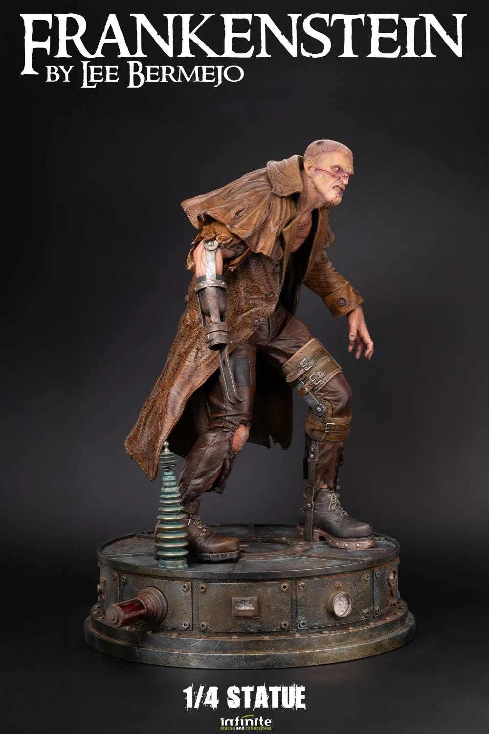 Groundbreaking Frankenstein (by Lee Bermejo) 1/4 Scale Statue