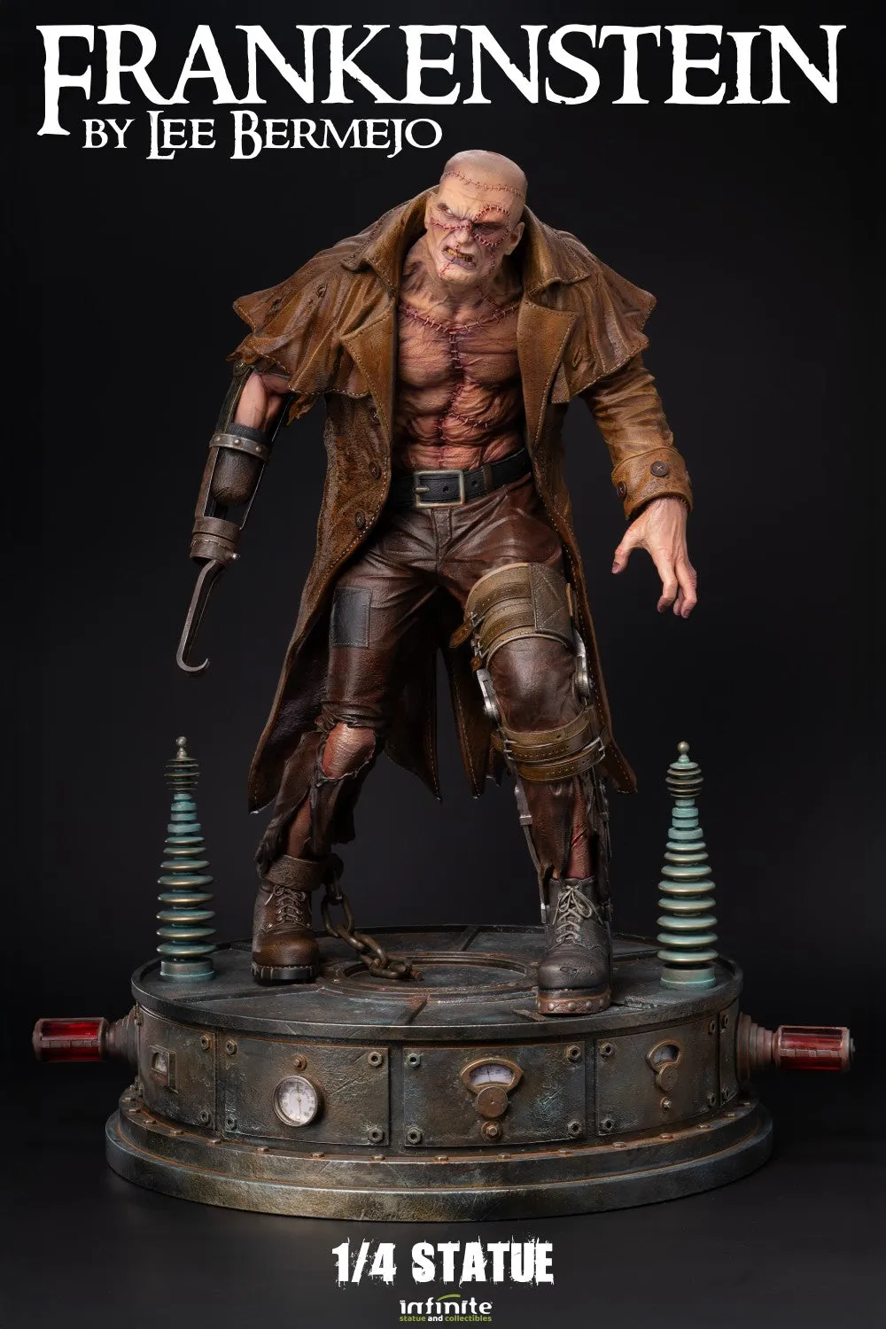 Frankenstein (by Lee Bermejo) 1/4 Scale Statue Swimming Controls
