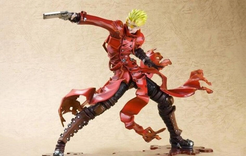 Action Sculpture Whole Series TRIGUN BADLANDS RUMBLE  Vash The Stampede ARTFX J STATUE by Kotobukiya