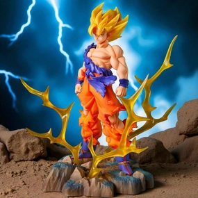 Premium Art Ichiban Kuji Dragon Ball Kai Strongest Rival Edition - A Prize Super Saiyan Son Goku