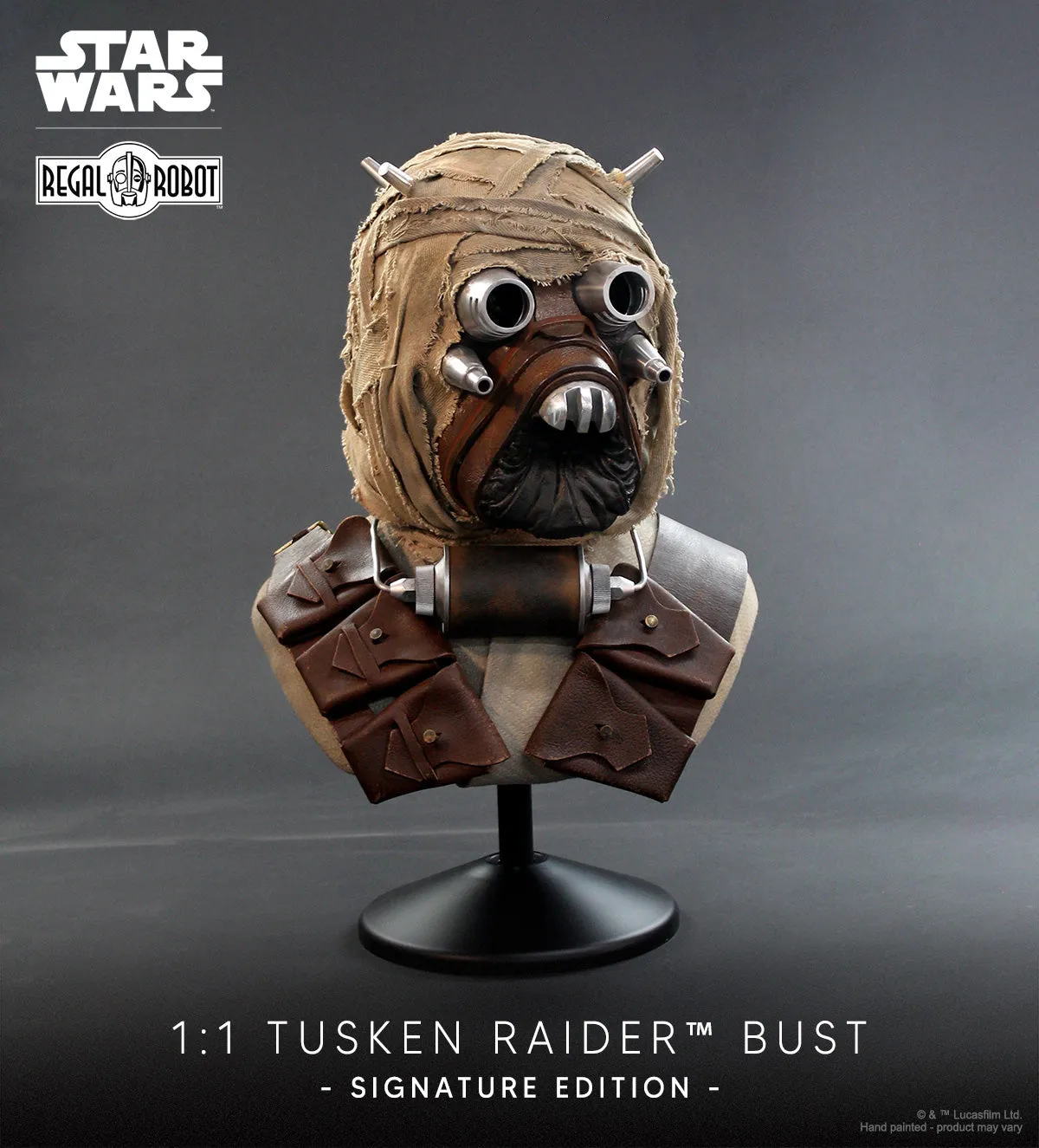 Tusken Raider (Signature Edition) Life-Size Prop Replica Bust Achievement Hunting