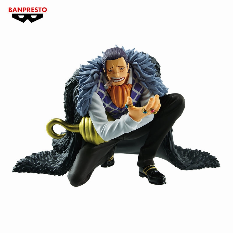 Banpresto One Piece Battle Record Collection Crocodile PVC Showcase Limited Model