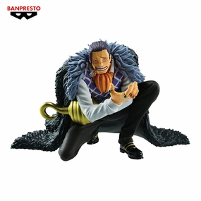 Banpresto One Piece Battle Record Collection Crocodile PVC Showcase Limited Model