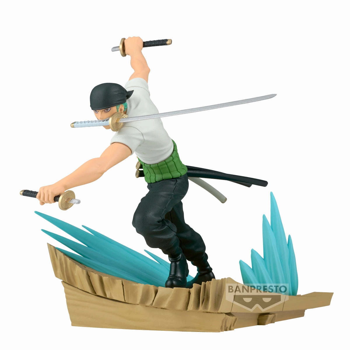 Historic Replica Banpresto One Piece Senkozekkei Figura Roronoa Zoro