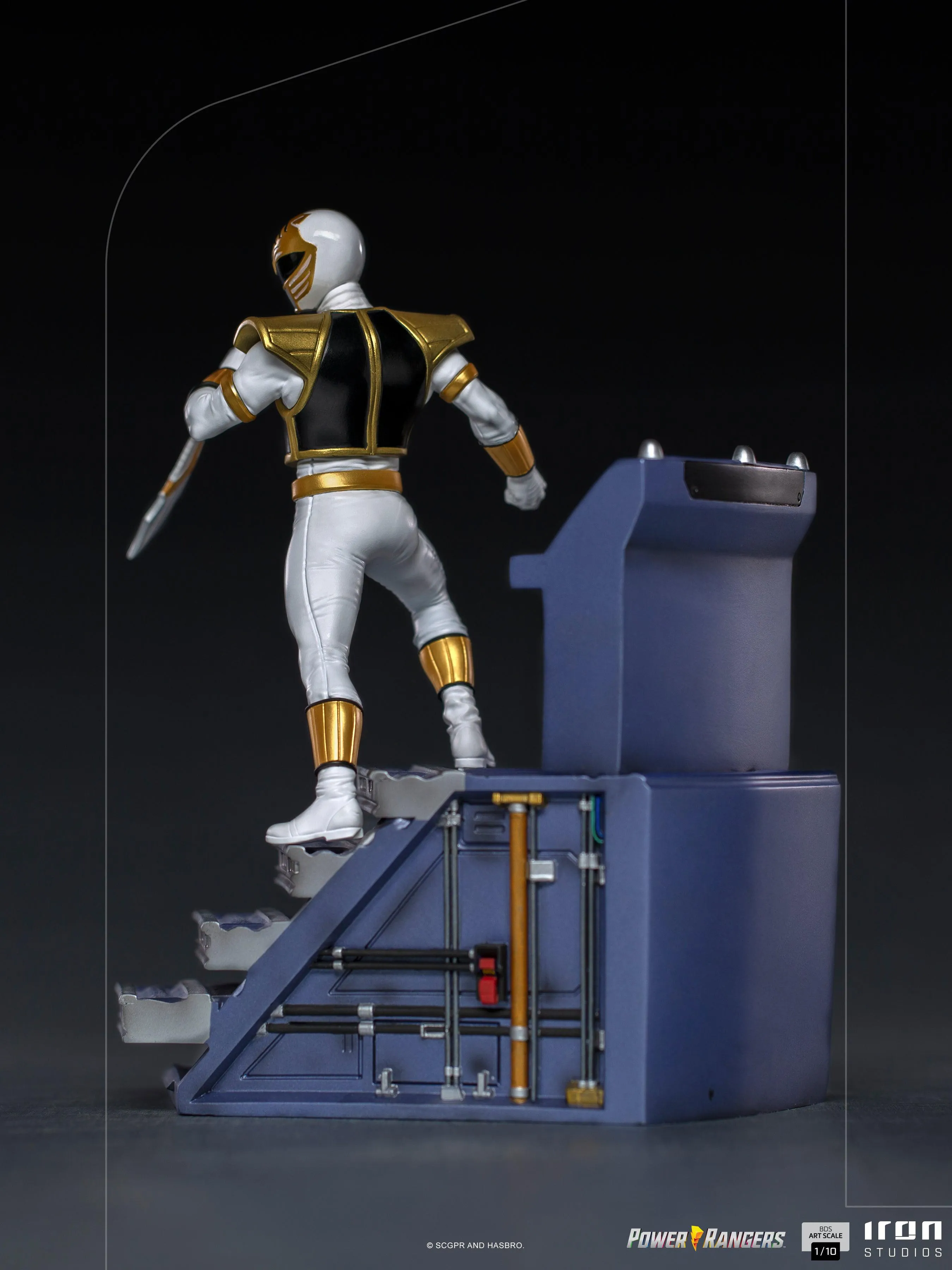 White Ranger BDS Art Scale 1/10 Low Poly