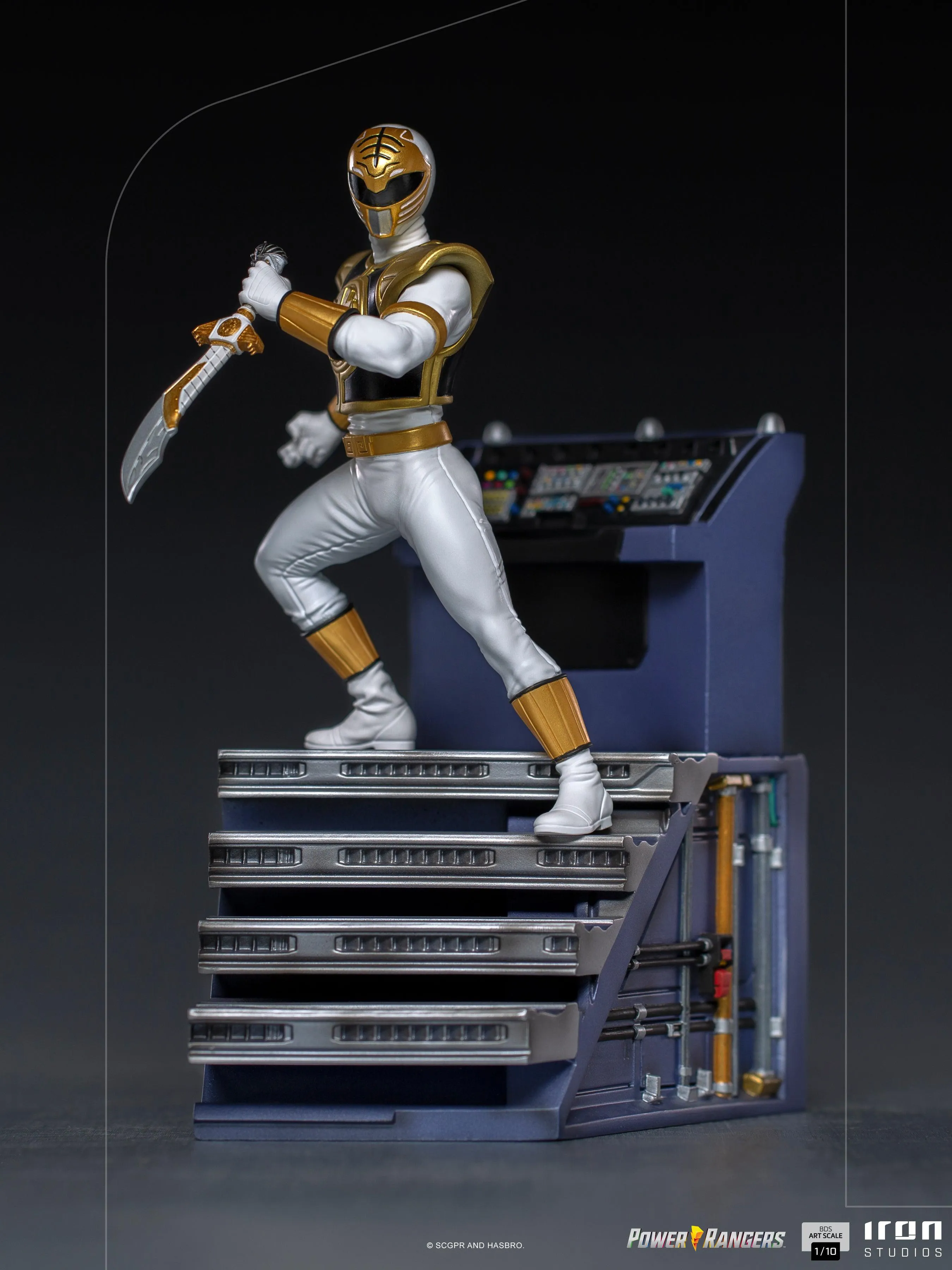 Inclusive Design Random Reward White Ranger BDS Art Scale 1/10