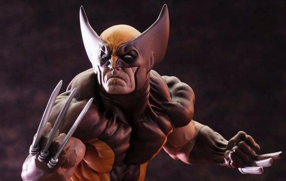 Superhero Hobby X-Men Danger Room Sessions: WOLVERINE BROWN COSTUME 1/6 Scale Fine Art Statue