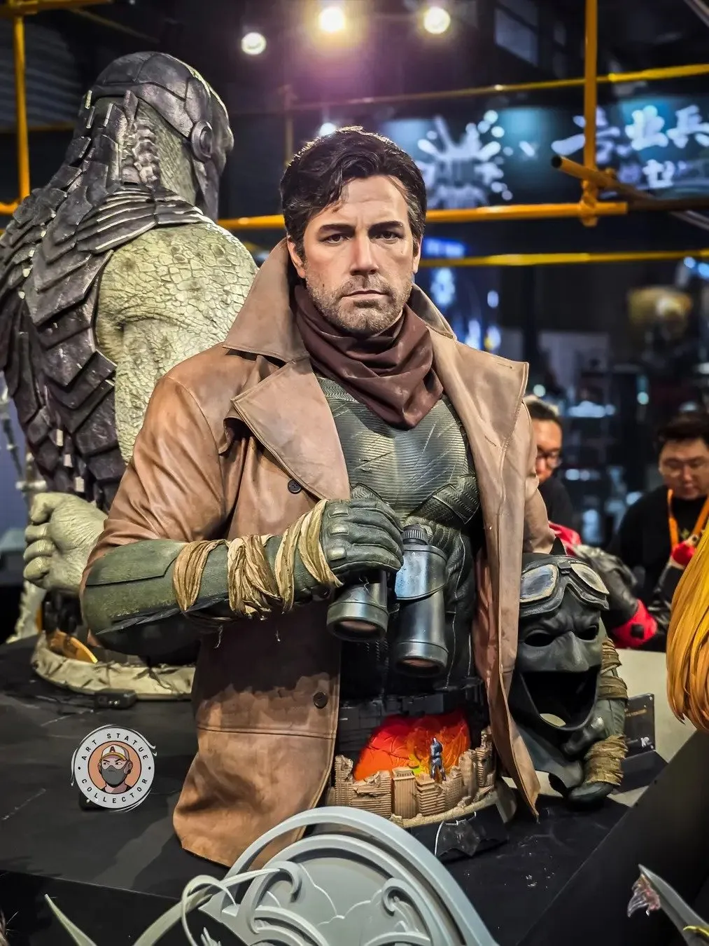 Zack Snyder's Justice League - Knightmare Batman Life-Size Bust Vinyl Release Fan Art